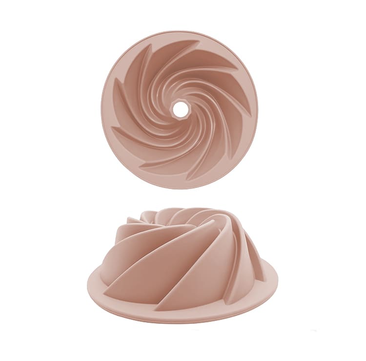 Spiral Gugelhupf Backform aus Silikon