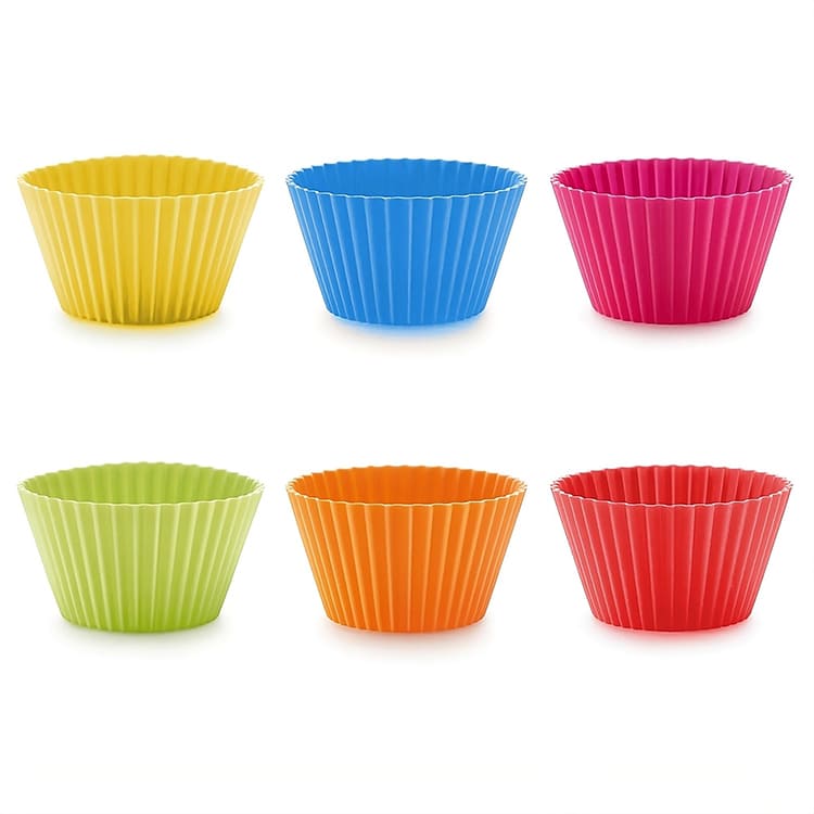 Silikon Muffinform (6/12/24 Set) antihaft Beschichtung