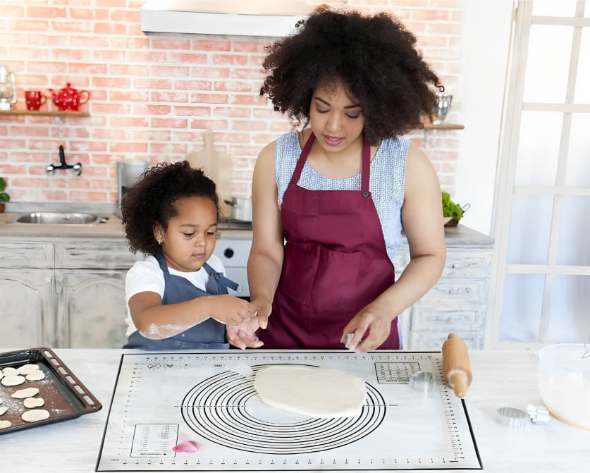 Backmatte und -unterlage aus Silikon