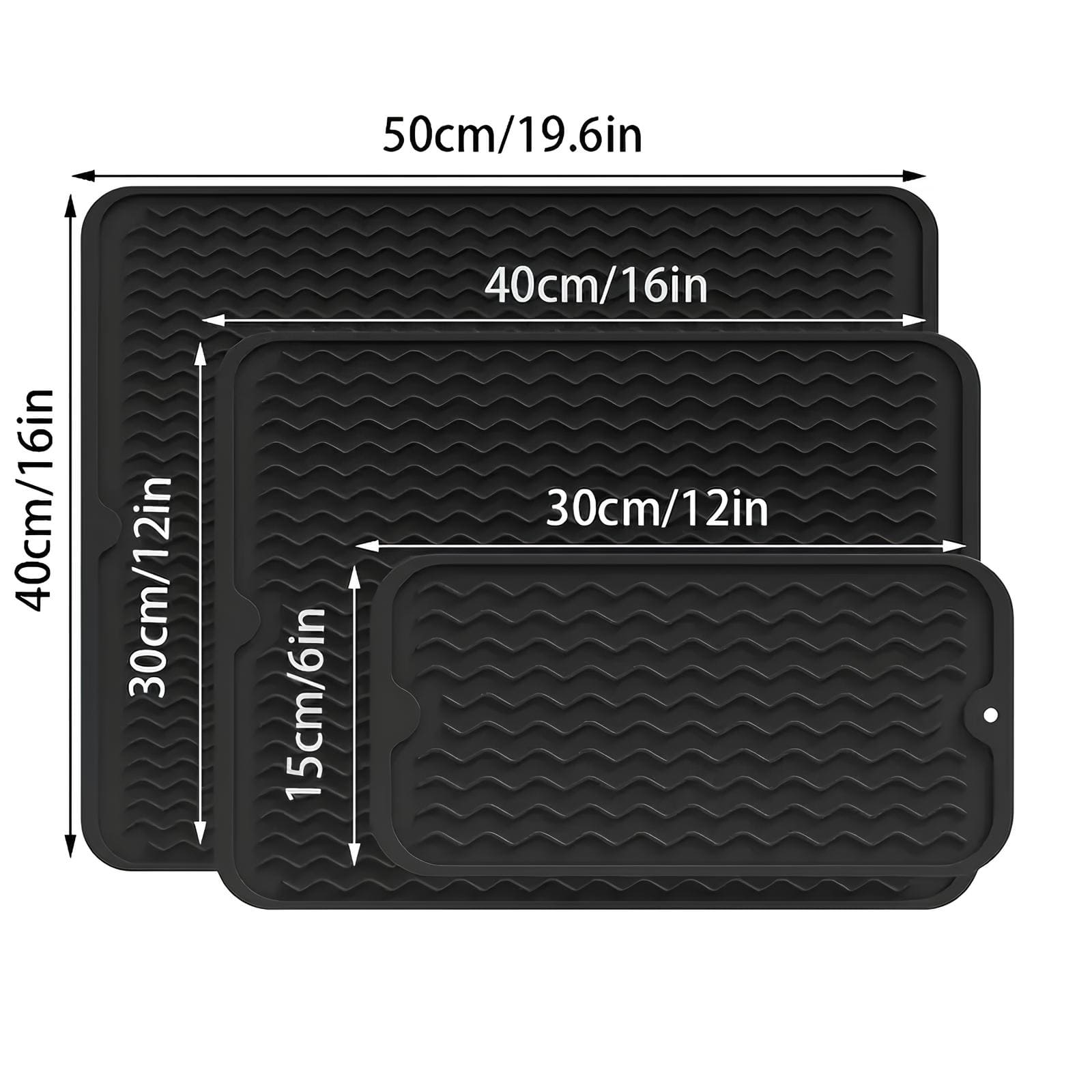 Abtropfmatte aus Silikon