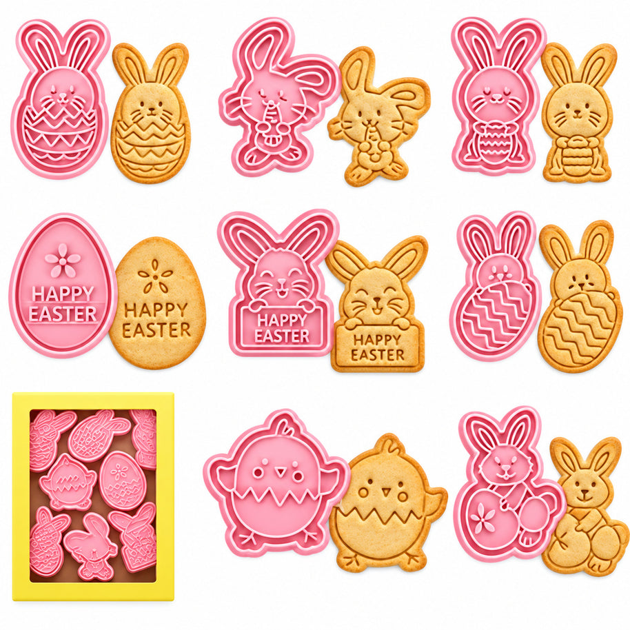 Ausstechformen für Ostern im 8er Set