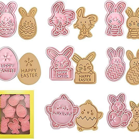 Ausstechformen für Ostern im 8er Set