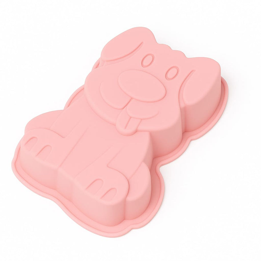 Silikonform mit Hund-Motiv