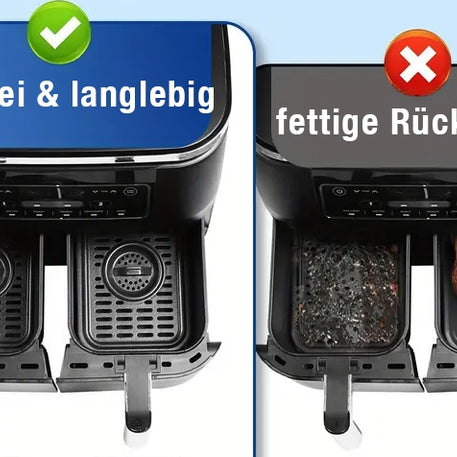 Silikonform für Heißluftfritteuse 2er Set