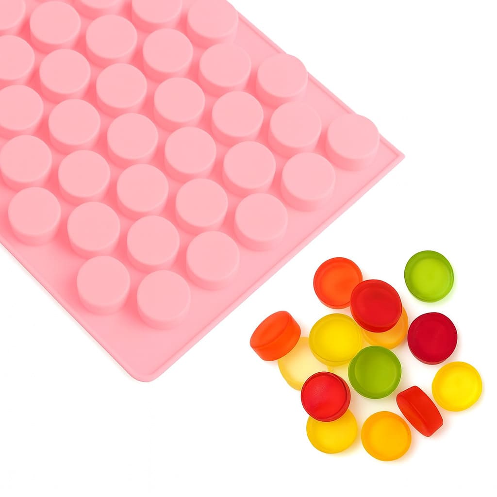 Bonbonform aus Silikon