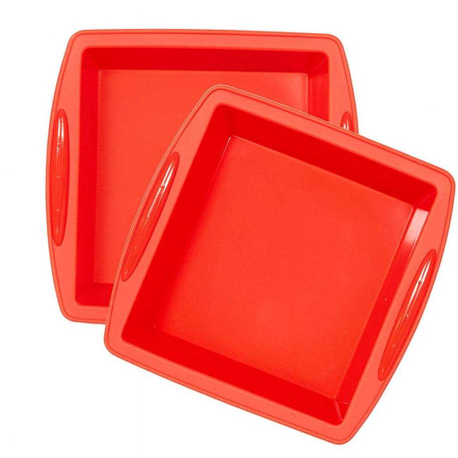 Brownie Backform aus Silikon 2er Set