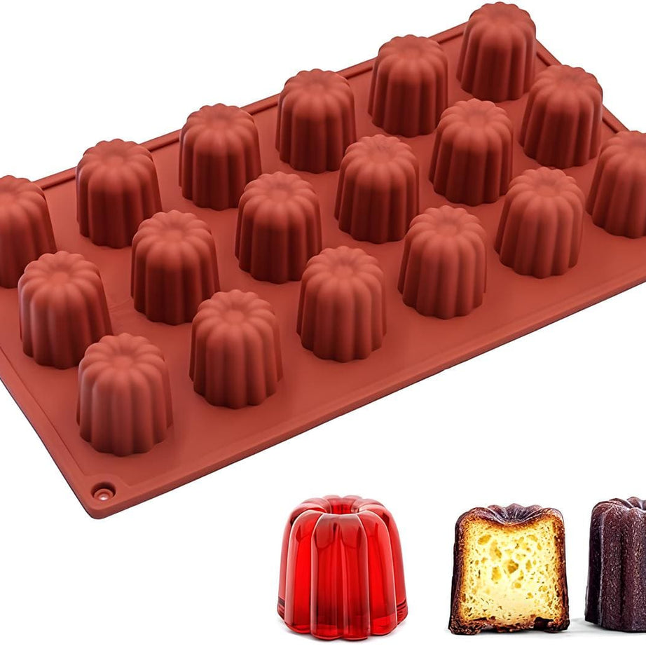 Canelé Form aus Silikon