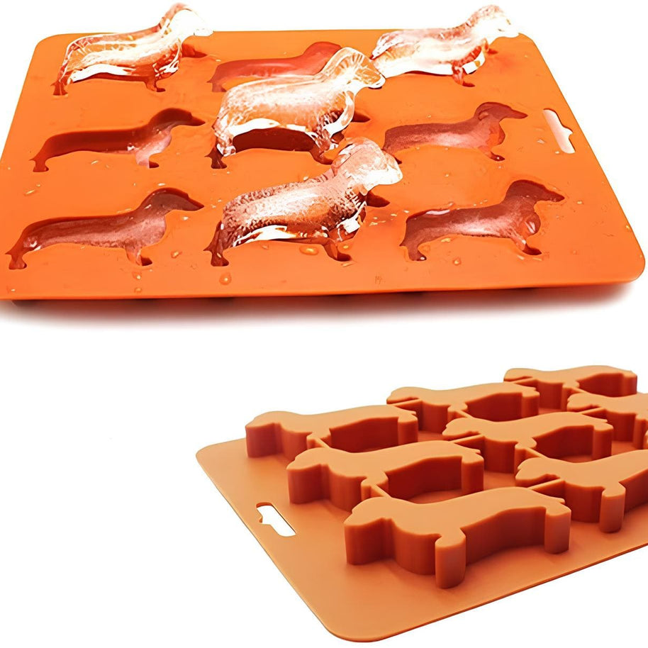 Dackel-Backform aus Silikon