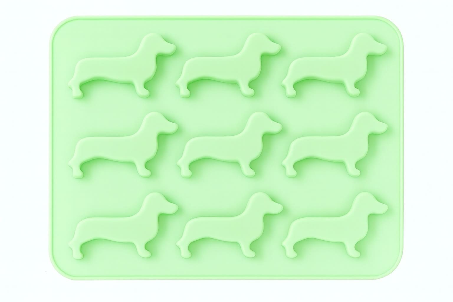 Dackel-Backform aus Silikon