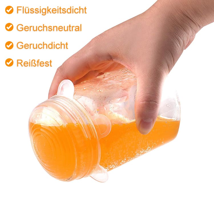 Silikondeckel im 6er Set