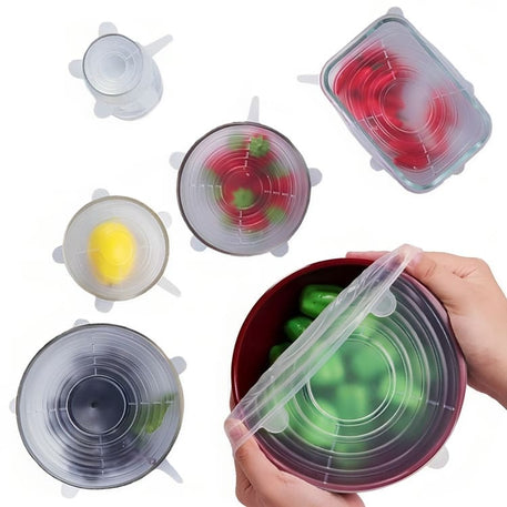 Silikondeckel im 6er Set
