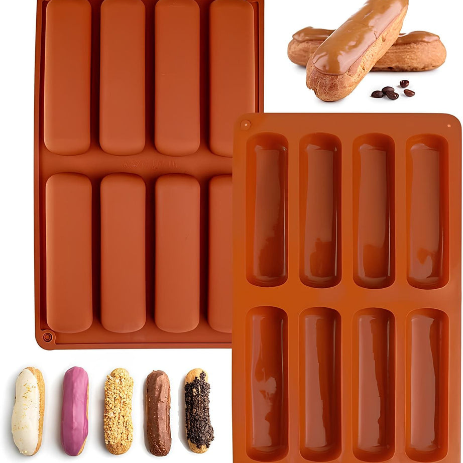 Eclair & Löffelbiskuit Form 2er Set