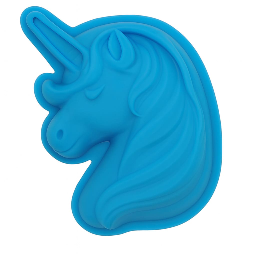 Backform mit Einhorn-Motiv