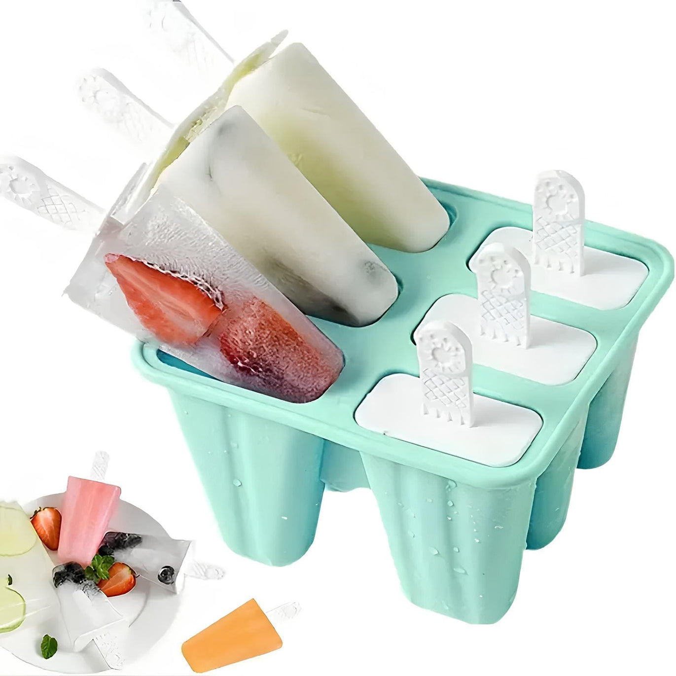 Formen für Eis am Stiel aus Silikon