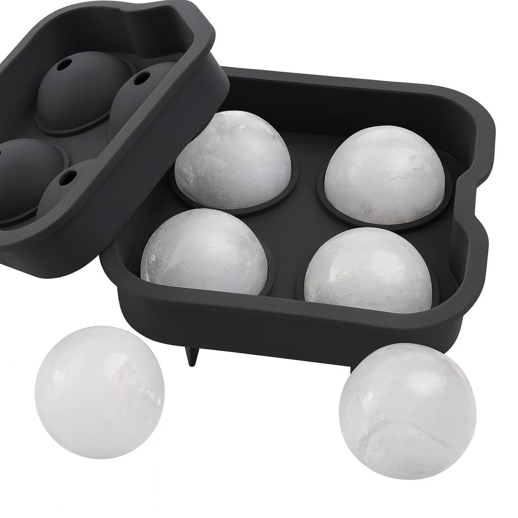 Eiswürfelform Kugel aus Silikon