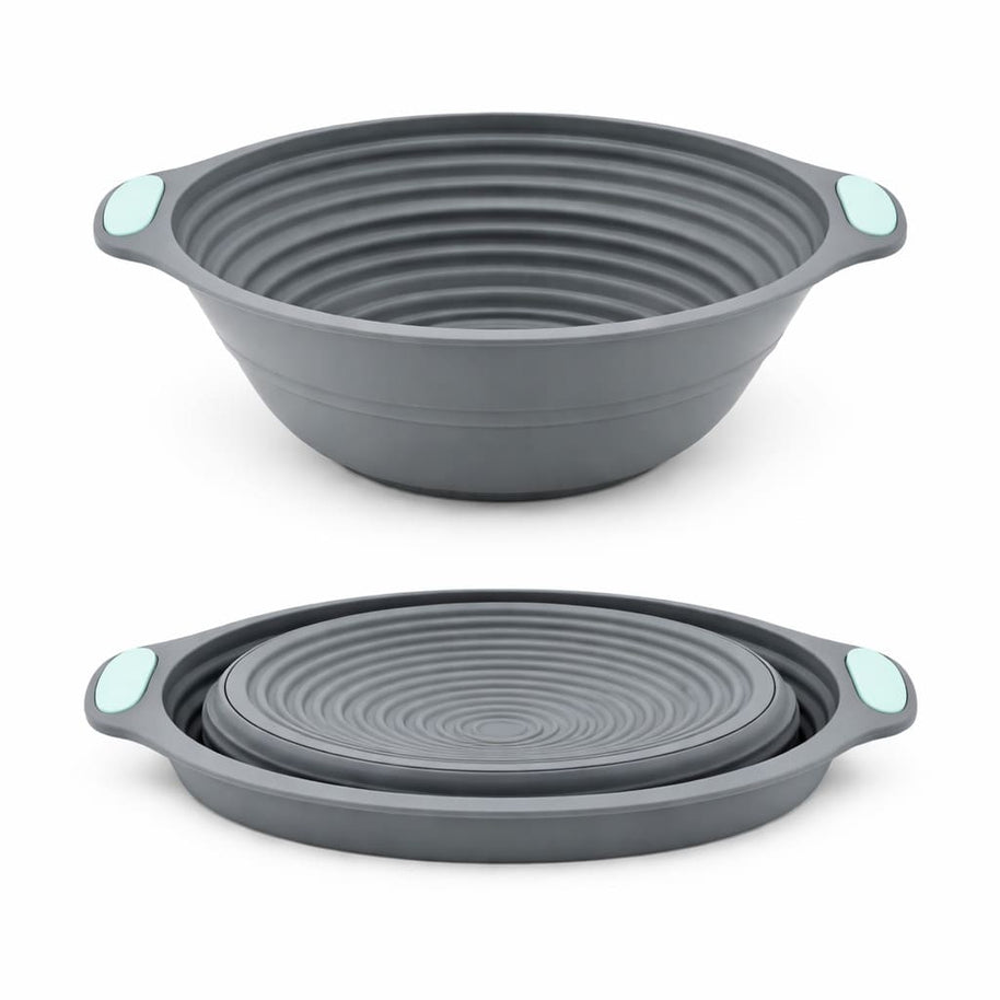 Silikon Gärkörbchen in oval, rund & eckig für Brot, Sauerteig & Pizza