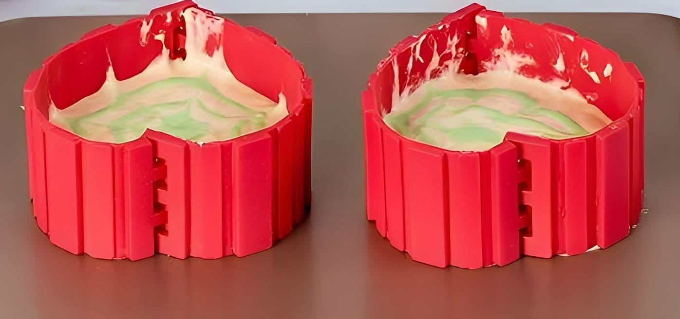 Backrahmen/-streifen aus Silikon 4er Set