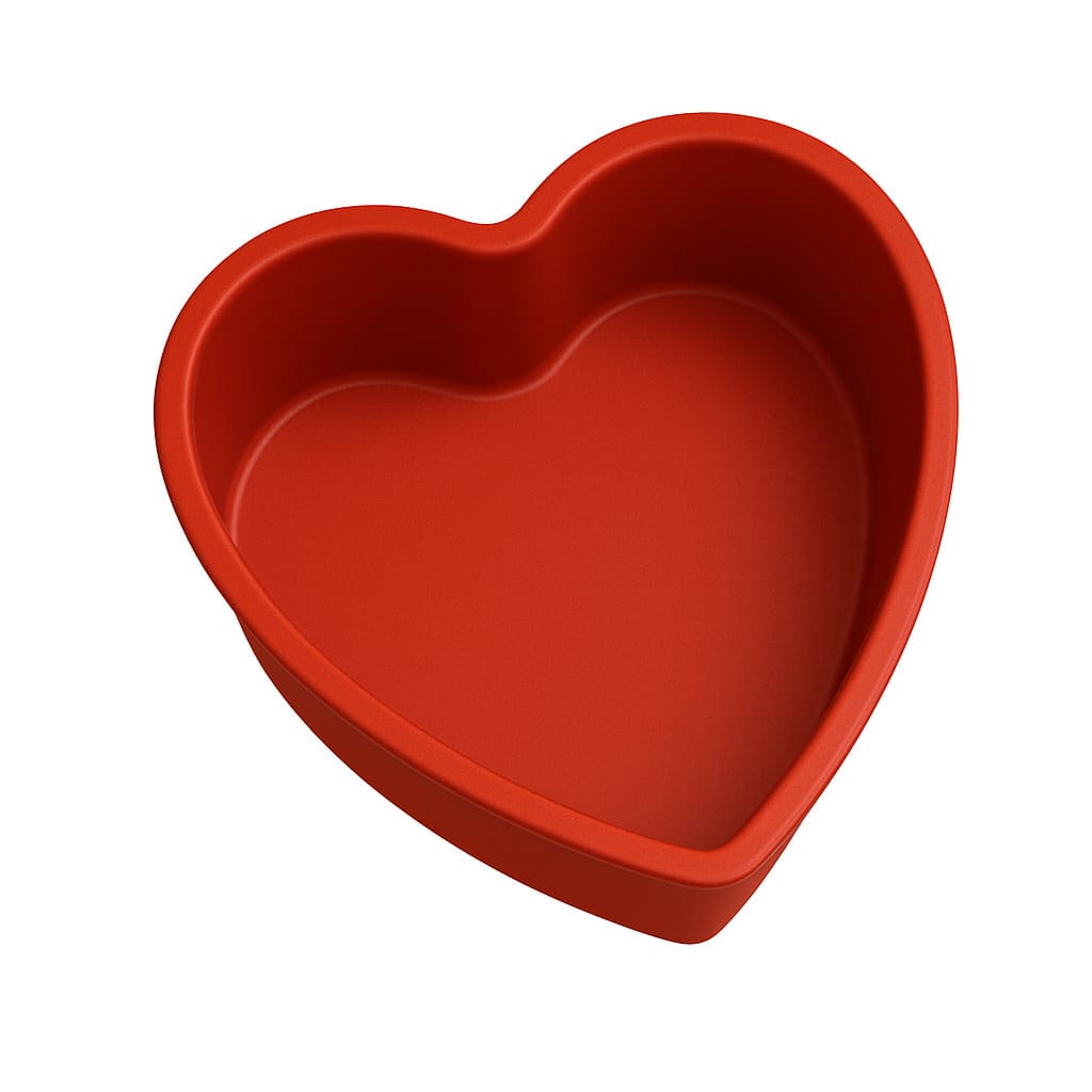 Herz Backform aus Silikon Ø 20cm