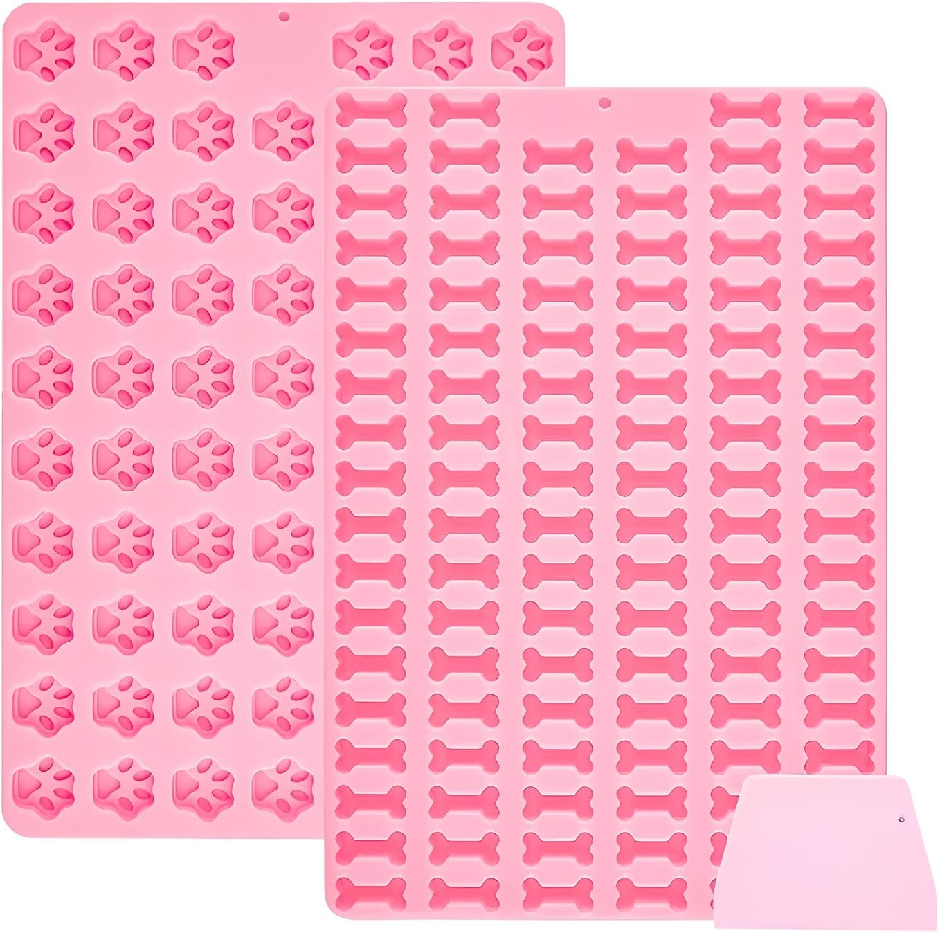 Hunde Backmatte aus Silikon 2er Set