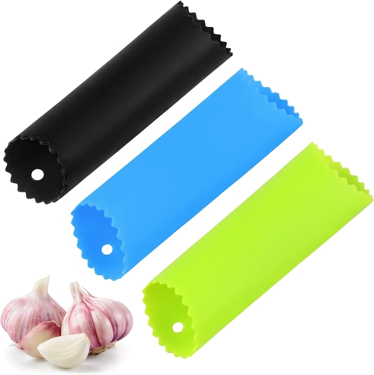 Knoblauchschäler aus Silikon