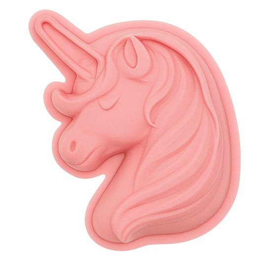 Backform mit Einhorn-Motiv