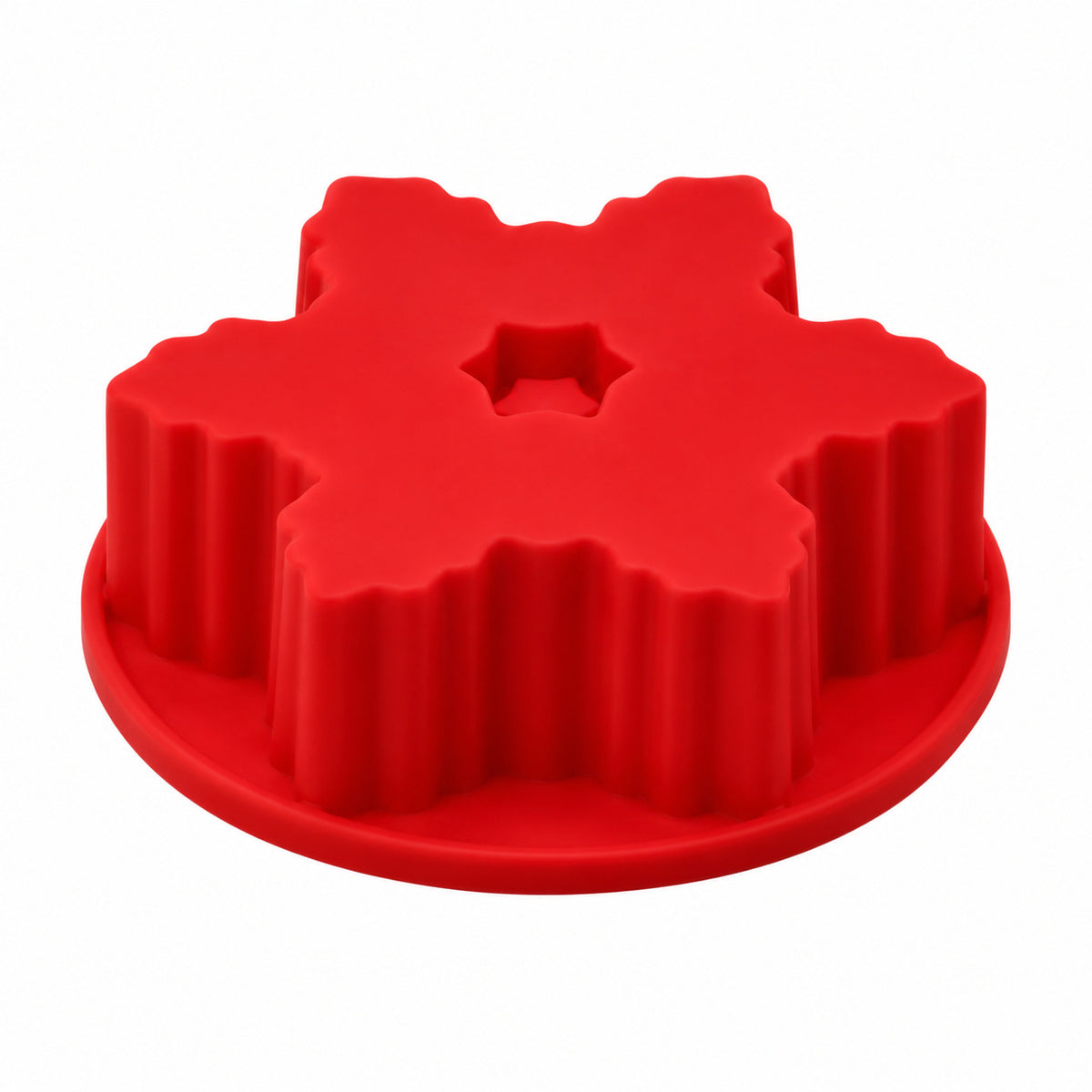 Silikonform mit Schneeflocke-Motiven