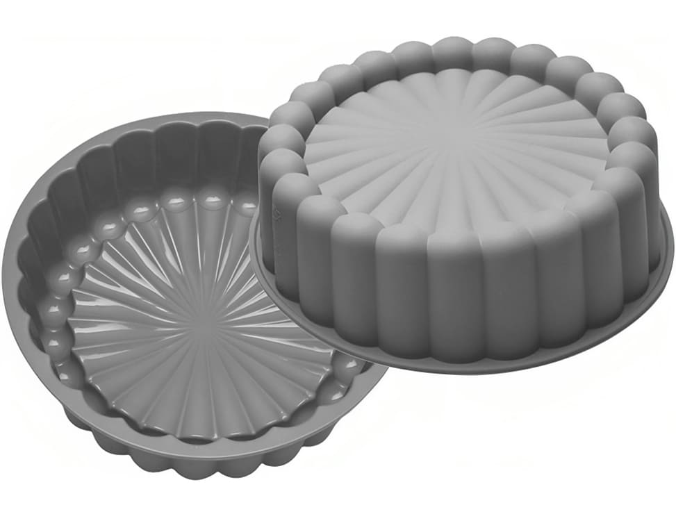 Silikon Kuchen- und Backform in rund 20 cm