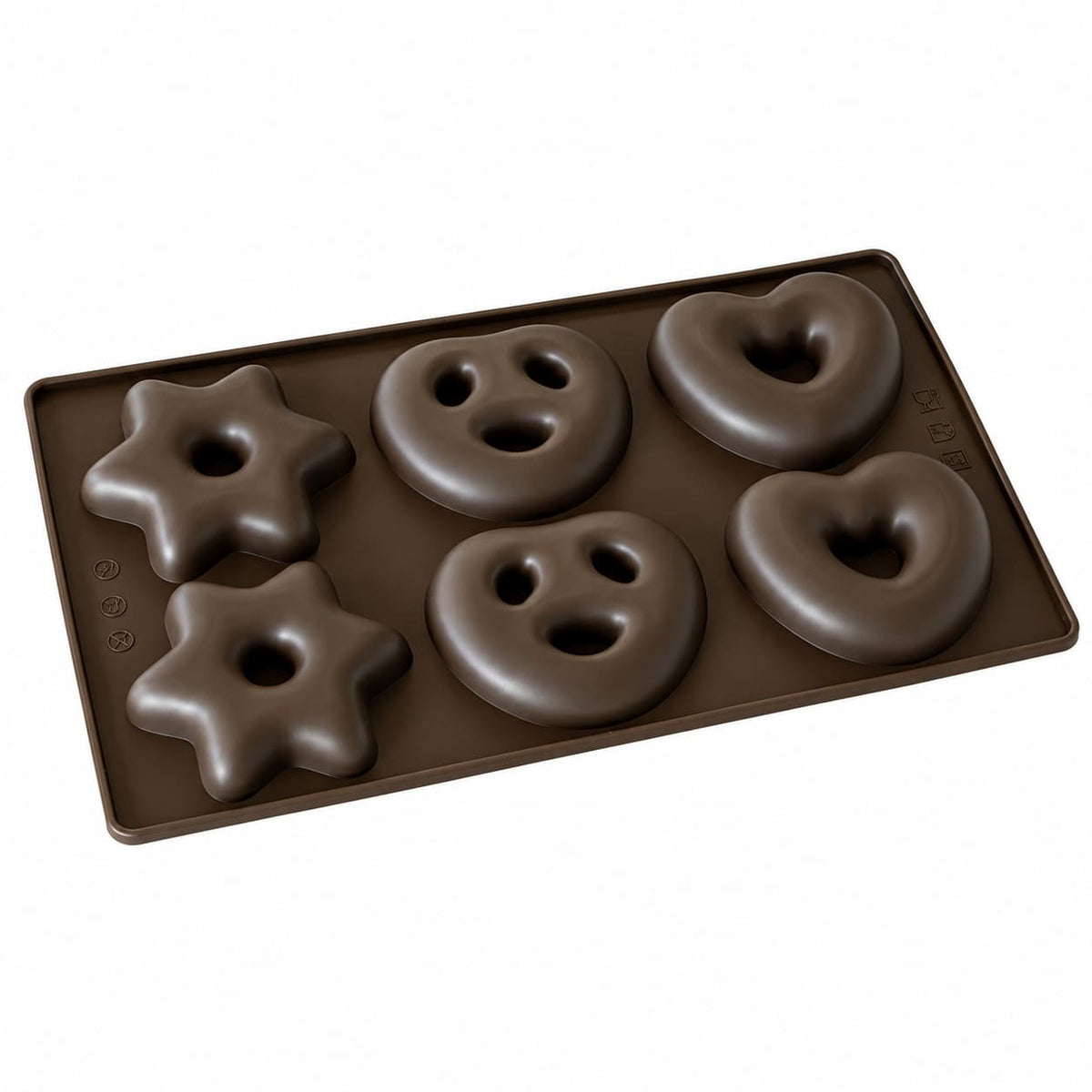 Lebkuchenform aus Silikon für selbstgemachte Lebkuchen