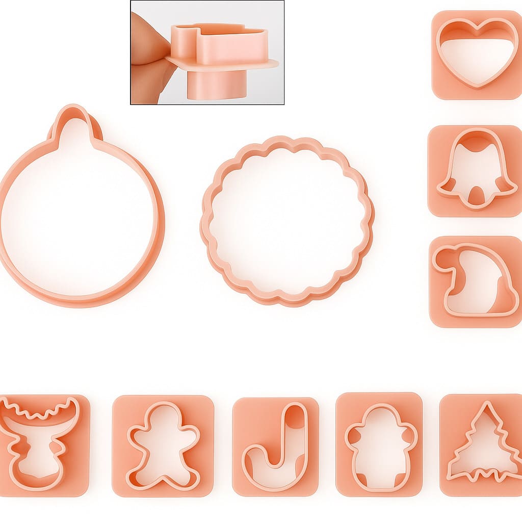 Spitzbuben & Linzer Ausstecher 9er Set für Weihnachten