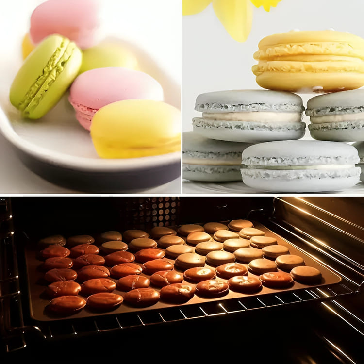 Macarons Backmatte aus Silikon