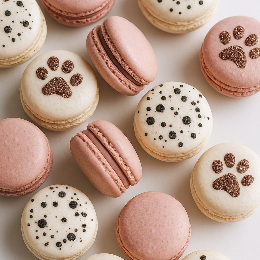 Macarons Backmatte aus Silikon