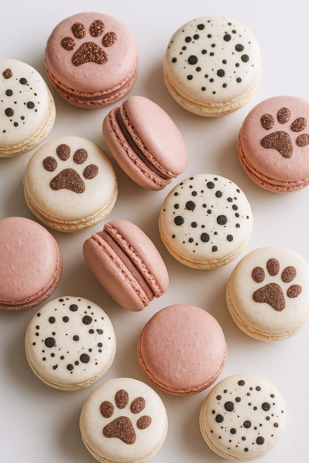 Macarons Backmatte aus Silikon