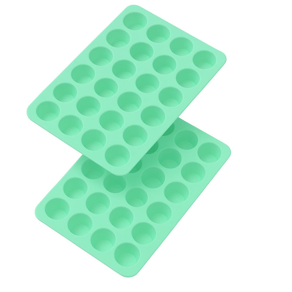 Mini Muffinförmchen aus Silikon 2er Set