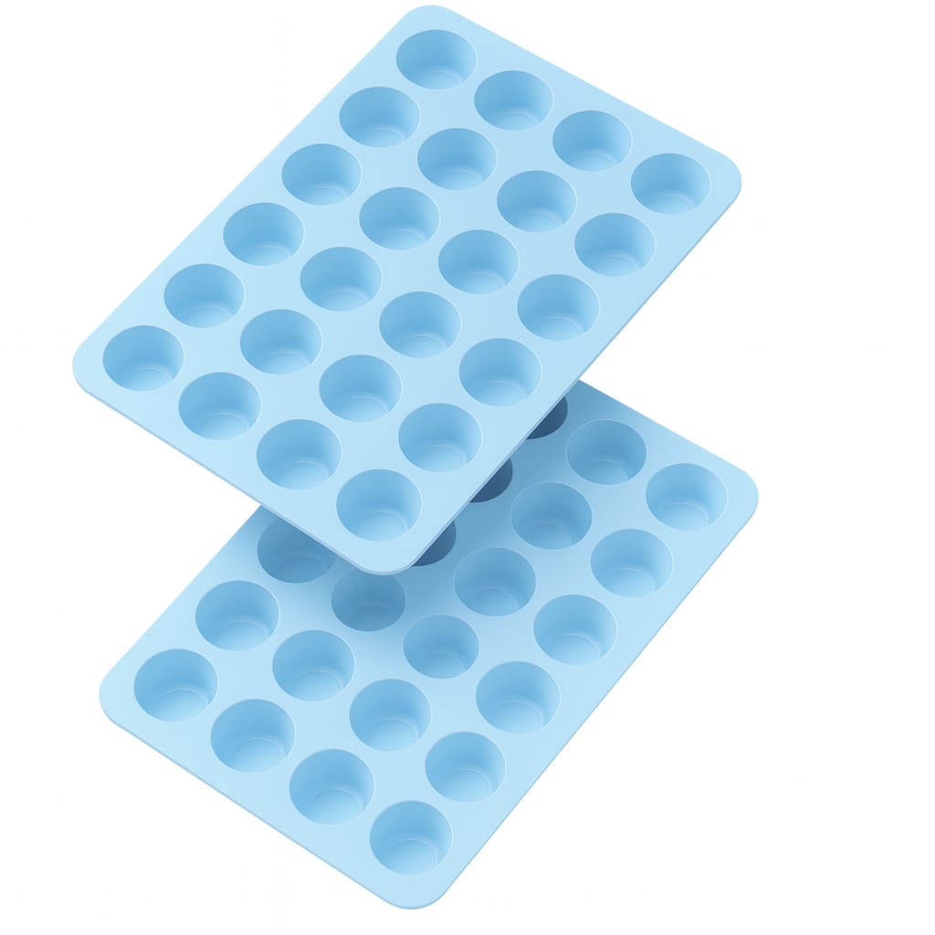 Mini Muffinförmchen aus Silikon 2er Set