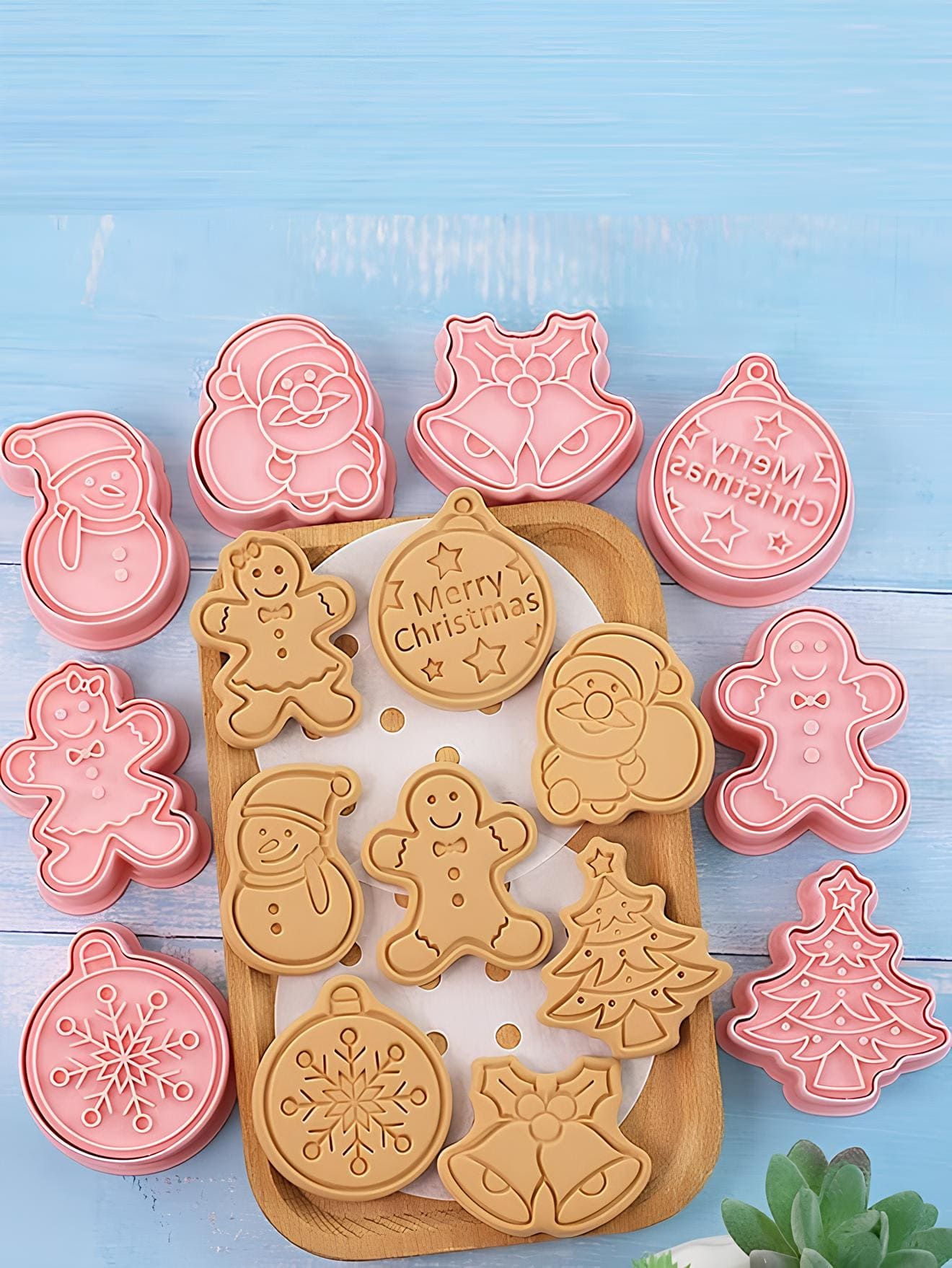 Ausstechformen für Weihnachten im 8er Set