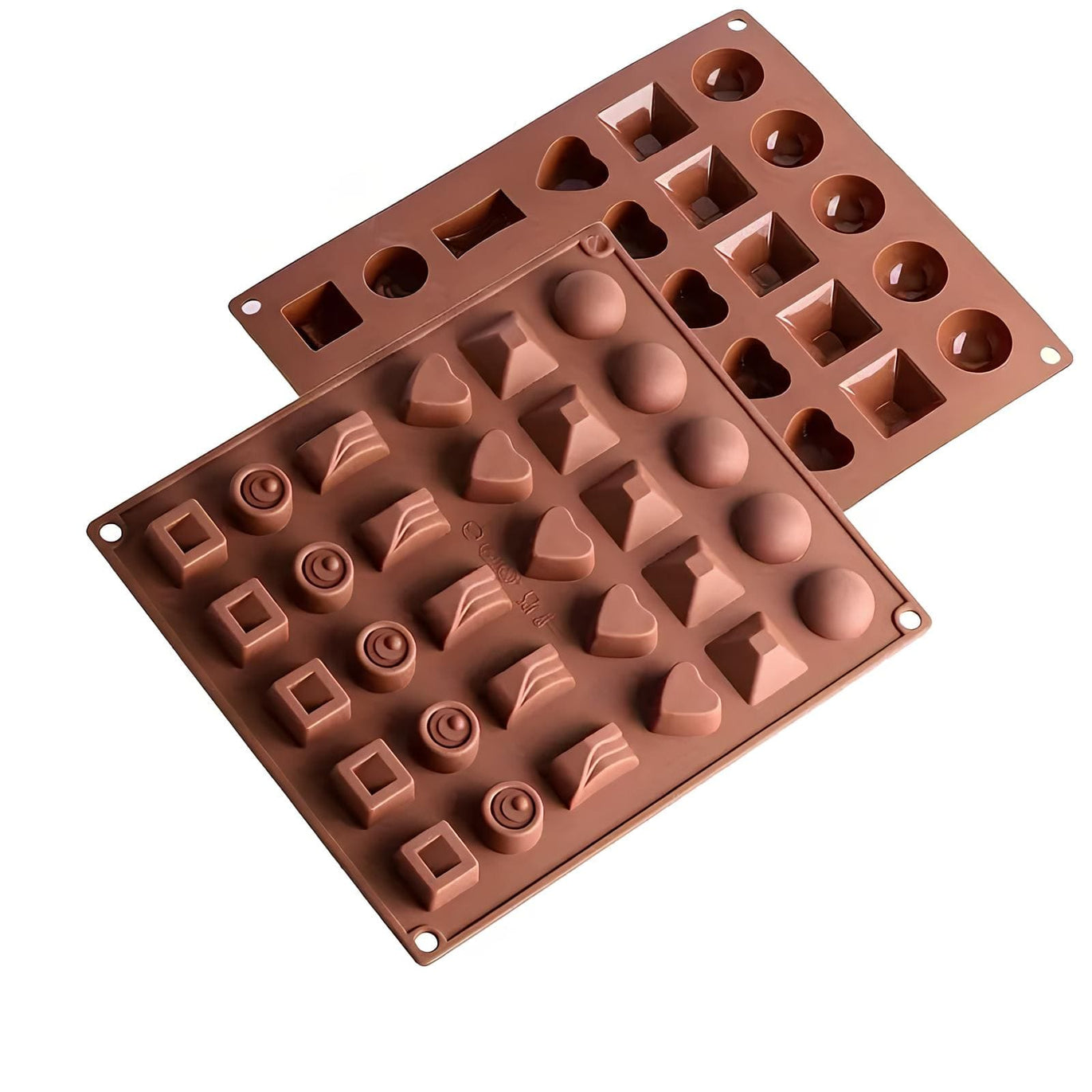 Pralinen- und Eiswürfelform aus Silikon – SilikonBackform