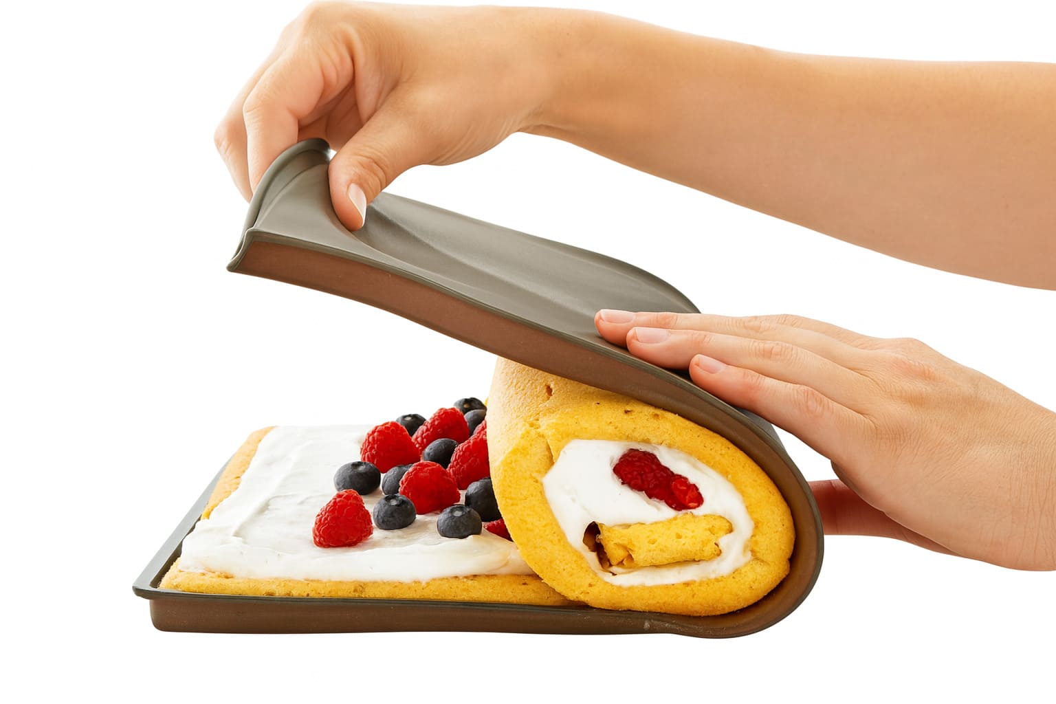 Biskuitrollenmatte aus Silikon