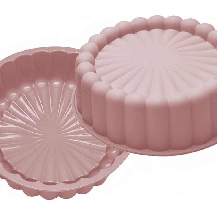 Silikon Kuchen- und Backform in rund