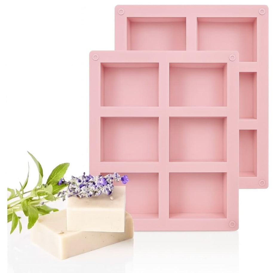 Seifenformen aus Silikon im Set