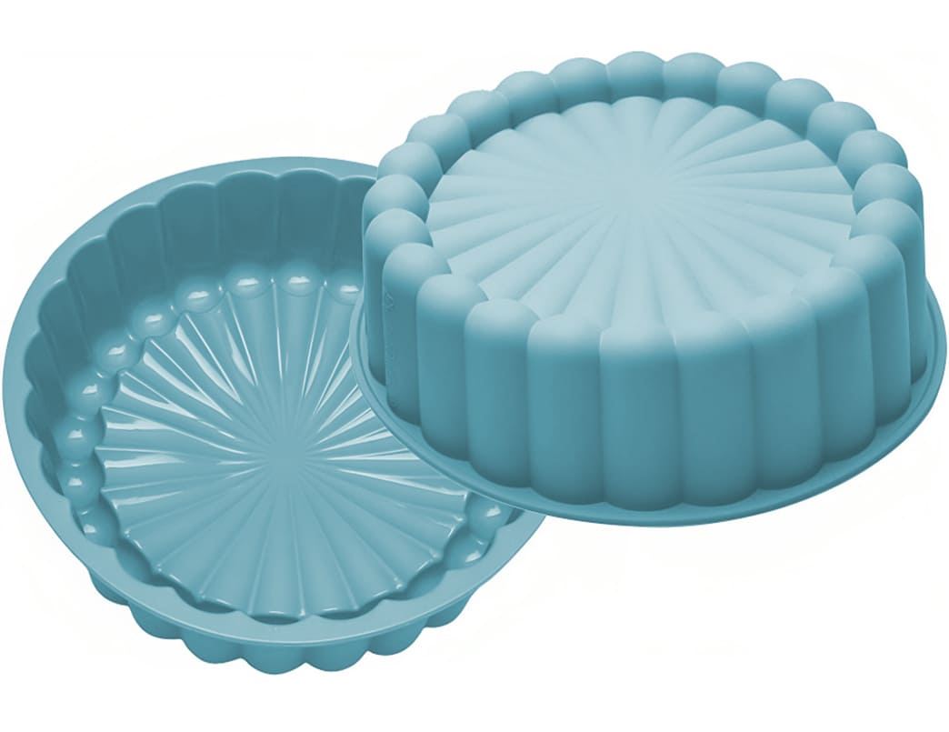 Silikon Kuchen- und Backform in rund 20 cm
