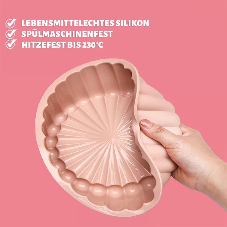 Silikon Kuchen- und Backform in rund