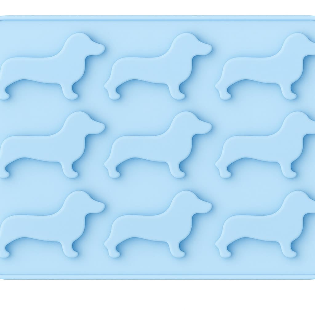 Dackel-Backform aus Silikon