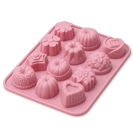 Pralinen- und Eiswürfelform aus Silikon