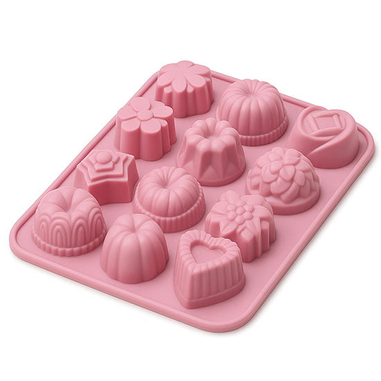 Pralinen- und Eiswürfelform aus Silikon