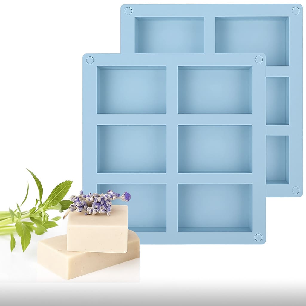 Seifenformen aus Silikon im Set