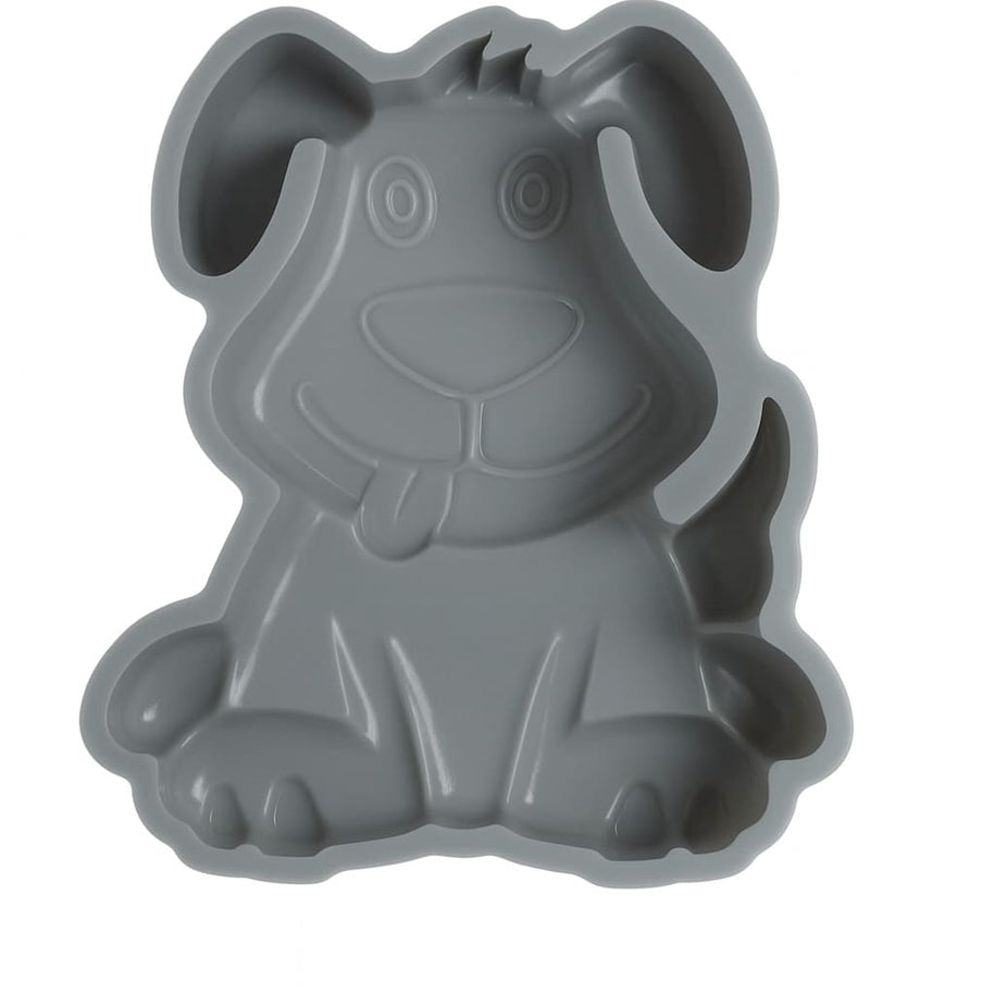 Silikonform mit Hund-Motiv