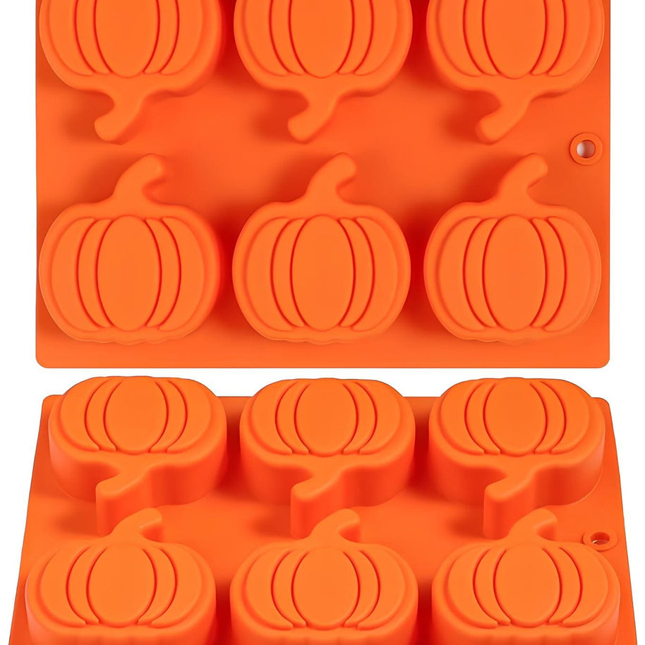 Silikonform mit Kürbis-Motiven