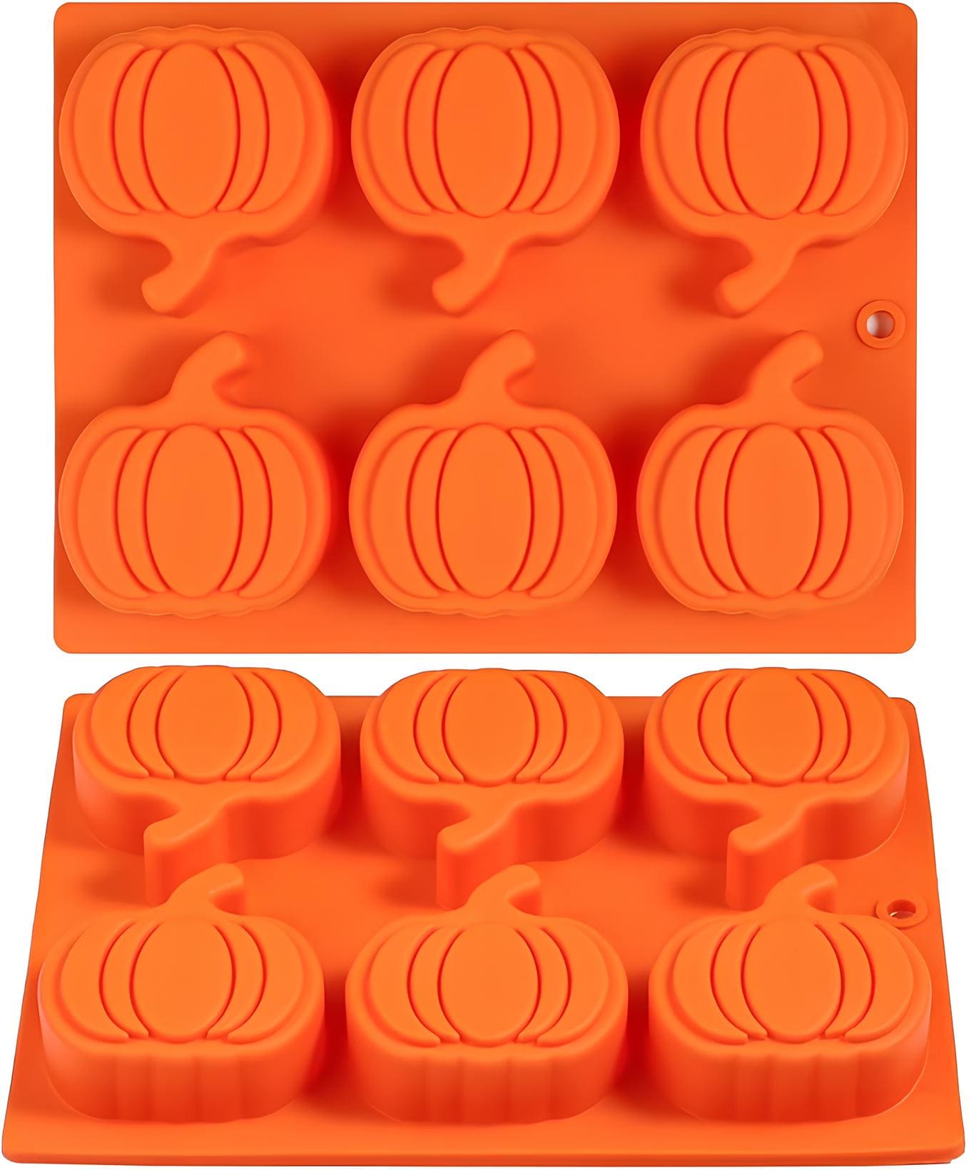 Silikonform mit Kürbis-Motiven