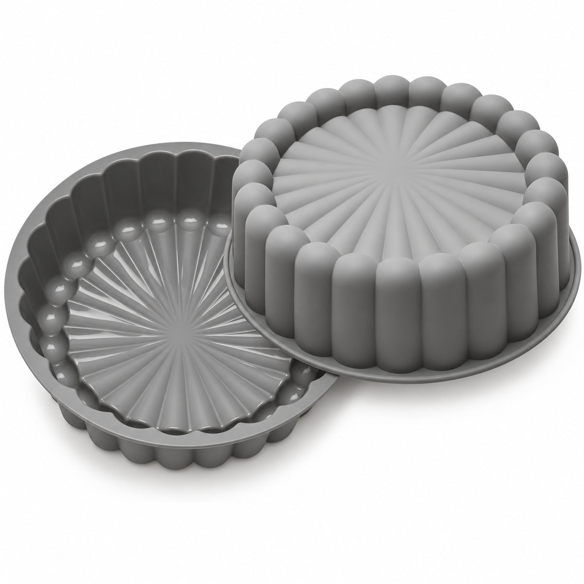 Silikon Kuchen- und Backform in rund