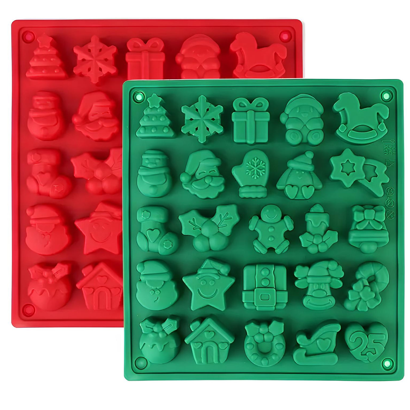 Silikonform für Weihnachten